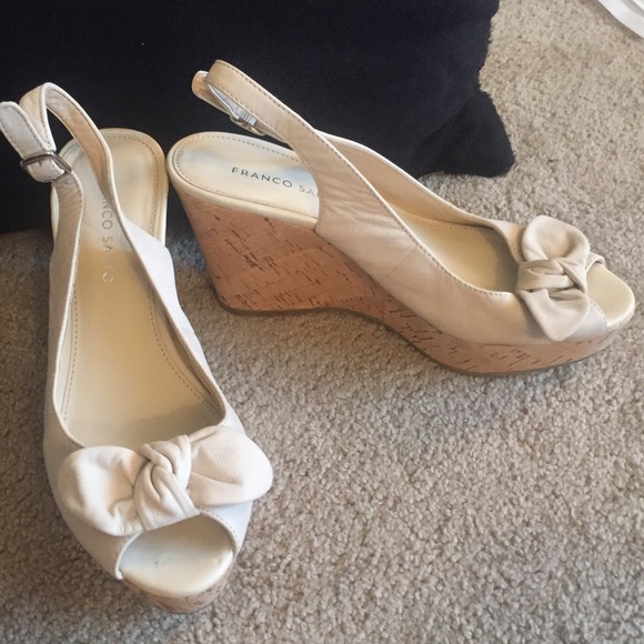 Franco Sarto Shoes - Franco Sarto peep toe wedges
